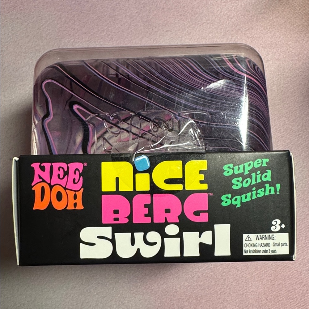 Needoh Nice Berg Swirl Squishy